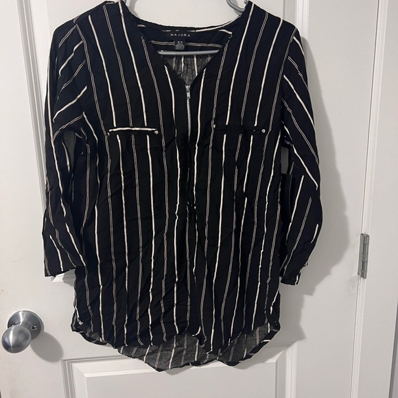 Majora Tops - Nice half way zip down blouse from Majora